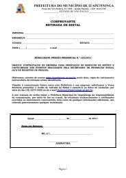 CARTA DE ANUÊNCIA Senhor(a) Tabelião(ã) de Protesto CARTA DE ANUÊNCIA Senhor(a) Tabelião(ã) de Protesto