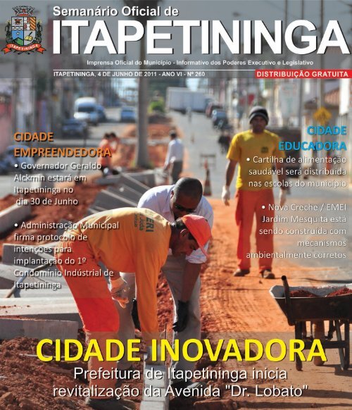 cidade legal - Prefeitura Municipal de Itapetininga