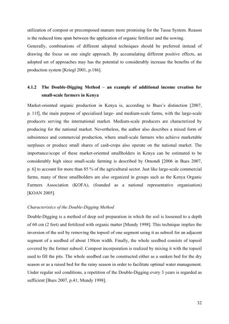 Annex 4: Case study âOrganic Farmingâ - ITAS