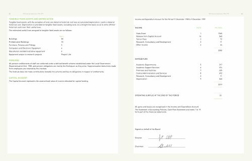 Directors' Report and Financial Statements Structures and Statistics ...