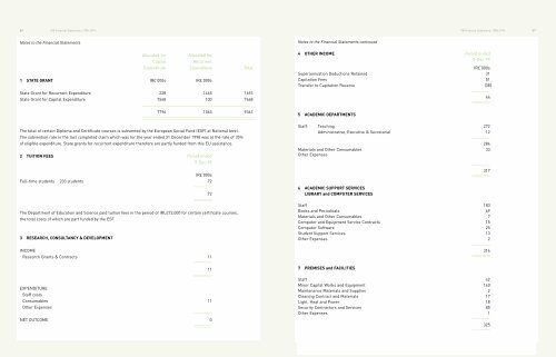 Directors' Report and Financial Statements Structures and Statistics ...