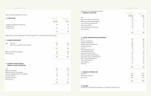 Directors' Report and Financial Statements Structures and Statistics ...