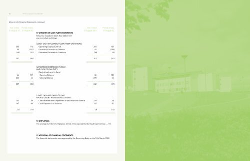 Directors' Report and Financial Statements Structures and Statistics ...