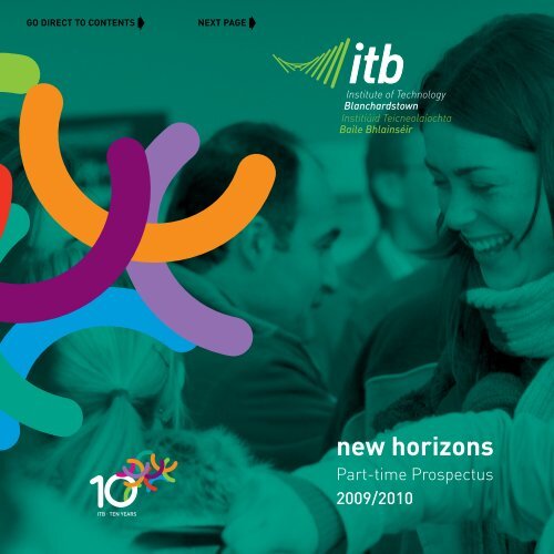 new horizons - Institute of Technology Blanchardstown