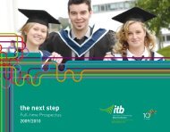 HONOURS - Institute of Technology Blanchardstown