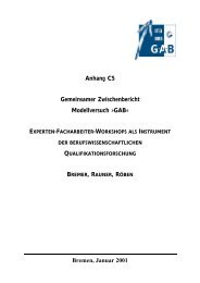 Experten-Facharbeiter-Workshops als Instrument der ...