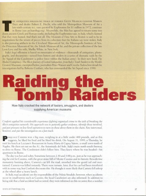 Raiding the Tomb Raiders