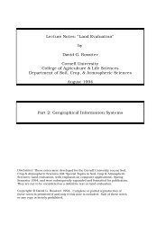 Lecture Notes: âLand Evaluationâ by David G. Rossiter Cornell ... - ITC