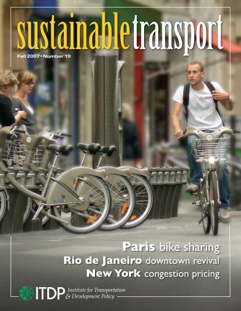 Bike Sharing Sweeps Paris Off Its Feet - ITDP | Institute for ...