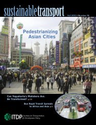 Download PDF - ITDP | Institute for Transportation and Development ...