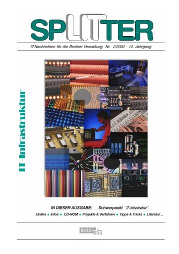 2. Ausgabe: IT-Infrastruktur (PDF) - IT-Dienstleistungszentrum Berlin