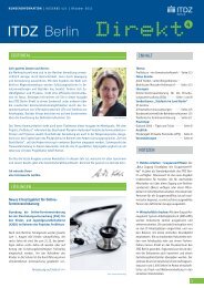 4. Ausgabe (Oktober) (PDF) - IT-Dienstleistungszentrum Berlin