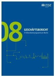 2008 (PDF) - IT-Dienstleistungszentrum Berlin