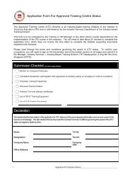 ATC Application Form - Institute of Technical Education