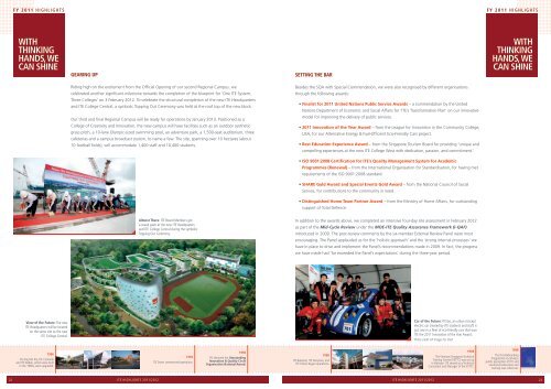 ITE Highlights 2011/2012 - Institute of Technical Education