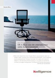 Download Success Story, EinfÃ¼hrung it.wood (PDF ... - Itelligence AG