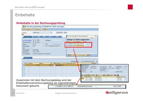 Erweiterungen in der Beschaffung - Itelligence AG