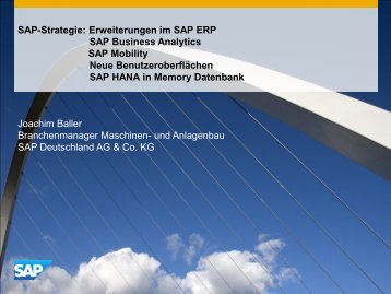 SAP HANA - Itelligence AG