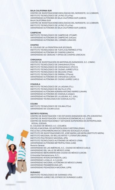 VII Convocatoria del Programa de Intercambio Estudiantil ITESCA ...