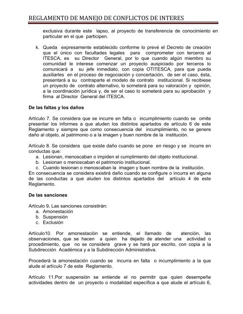 PROCEDIMIENTO DE CONSULTORIA Y CONTRATO - Instituto ...