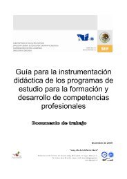 Guía para la instrumentación didáctica de los programas de estudio ...