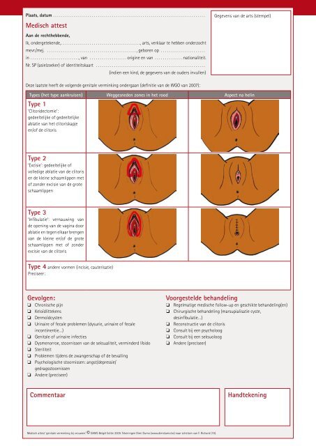 Vrouwelijke genitale verminking: diagnostiek en behandeling ... - Itg