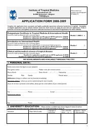 APPLICATION FORM 2008-2009 - Itg