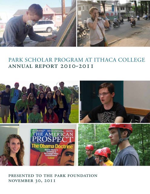 ANNUAL REpoRt 2010-2011 - Ithaca College
