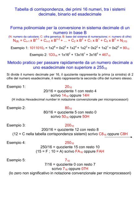 1 1 Numerazioni Potenze E Conversioni Pdf Itis Heinrich Hertz