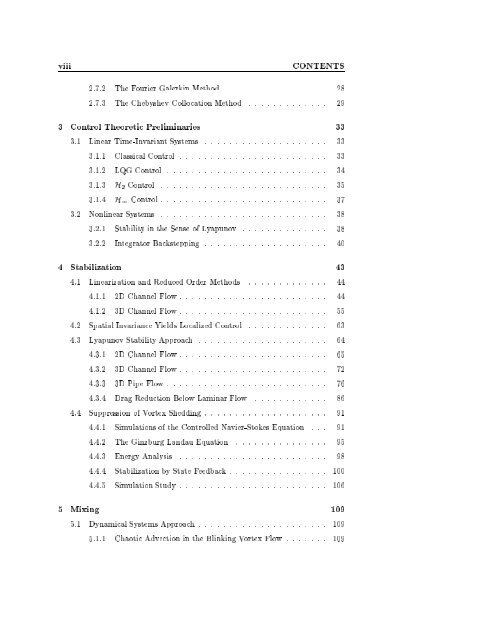 Modelling and Control of Fluid Flows and Marine Structures ... - NTNU