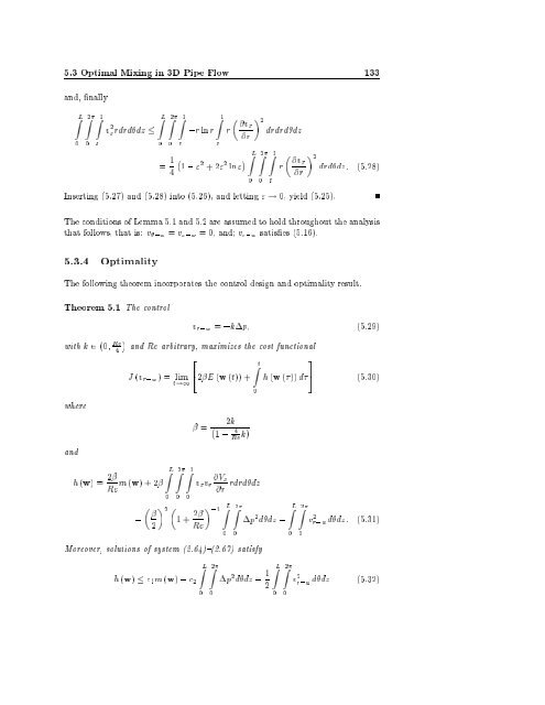 Modelling and Control of Fluid Flows and Marine Structures ... - NTNU