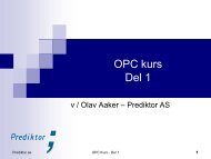 OPC kurs Introduksjon