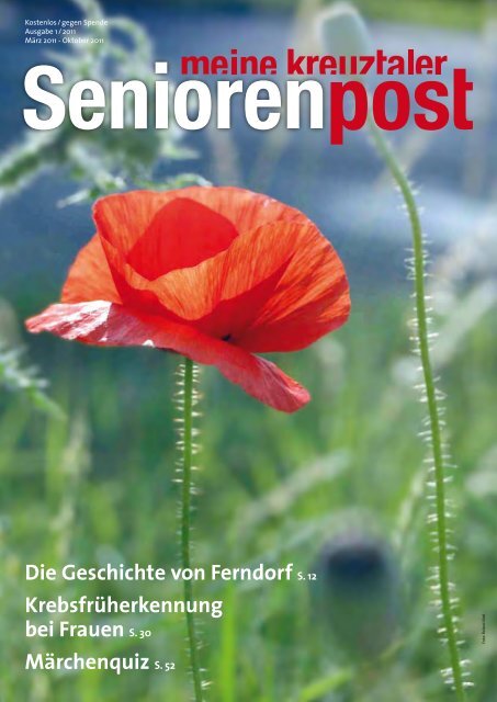 Seniorenpost 2011/1 - Stiftung Diakoniestation Kreuztal