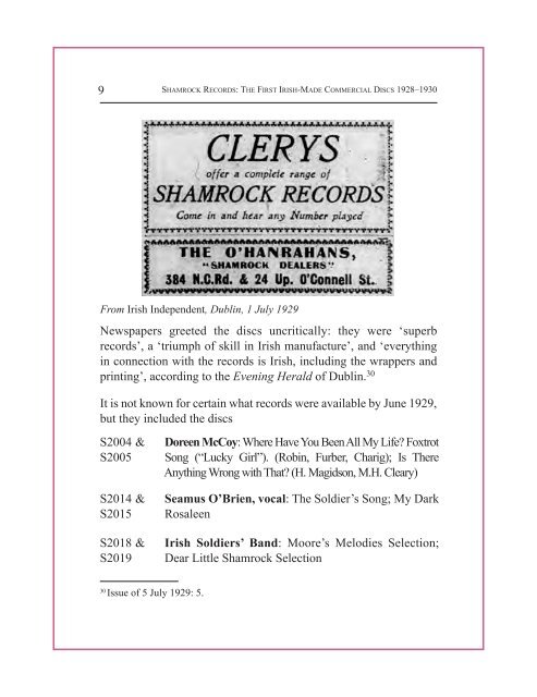 Union Pipes - Irish Traditional Music Archive