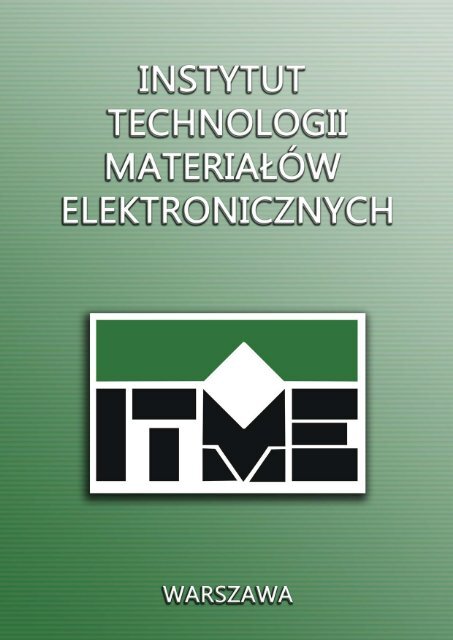 Katalog na rok 2012 w wersji PDF - ITME
