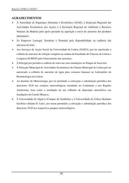 Programas de MonitorizaÃ§Ã£o RadiolÃ³gica Ambiental - Instituto ...