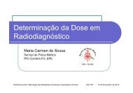 Determina ao da Dose em Radiodiagnostico