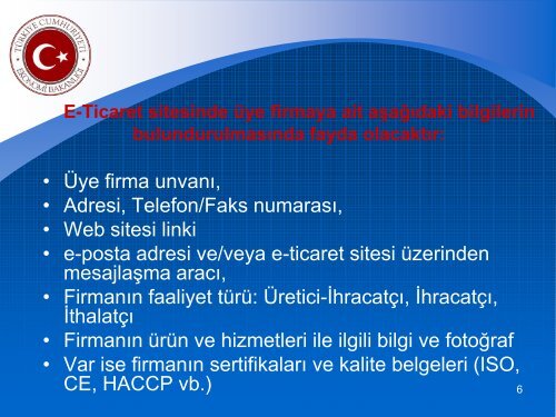 E-Ticaret Sitelerine Üyelik Desteği - ITO