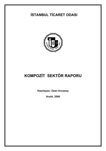 Kompozit Sektör Raporu 2006 - ITO