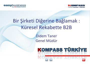 Bir Şirketi Diğerine Bağlamak : Küresel Rekabette B2B - ITO