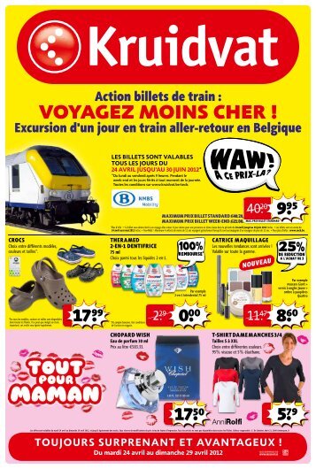 VOYAGEZ MOINS CHER ! - Kruidvat