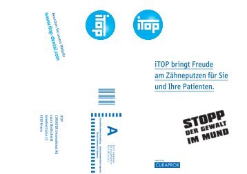 iTOP bringt Freude am ZÃ¤hneputzen fÃ¼r Sie und Ihre Patienten.