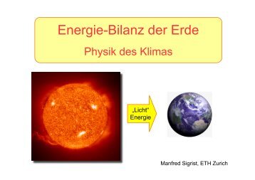Physik des Klimas