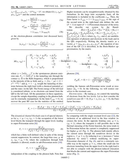 Resonance Fluorescence in Transport through Quantum Dots ...