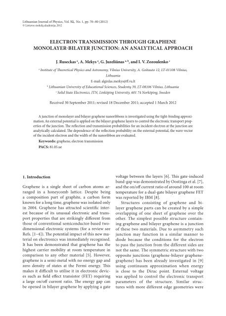 electron transmission through graphene monolayer-bilayer junction