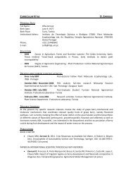 CURRICULUM VITAE O. ZARROUK Full Name: Olfa Zarrouk ... - ITQB