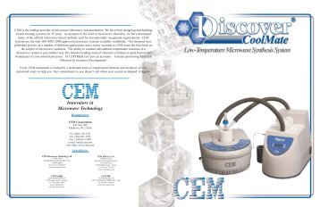 Coolmate Chemistries - Cem