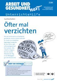 Suchtverhalten - Jugend und Bildung