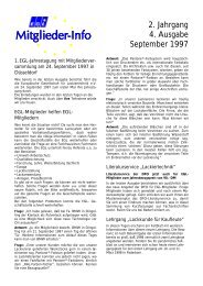 2. Jahrgang - September 1997 - EuropÃ¤ische Gesellschaft fÃ¼r ...