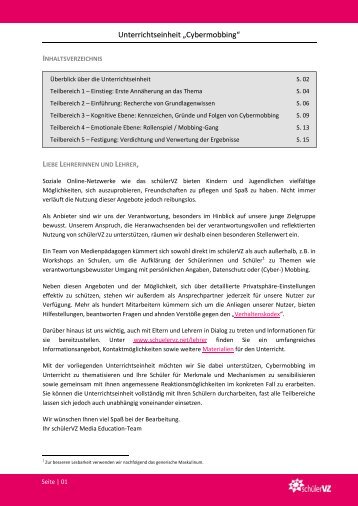 Material - Jugend und Bildung